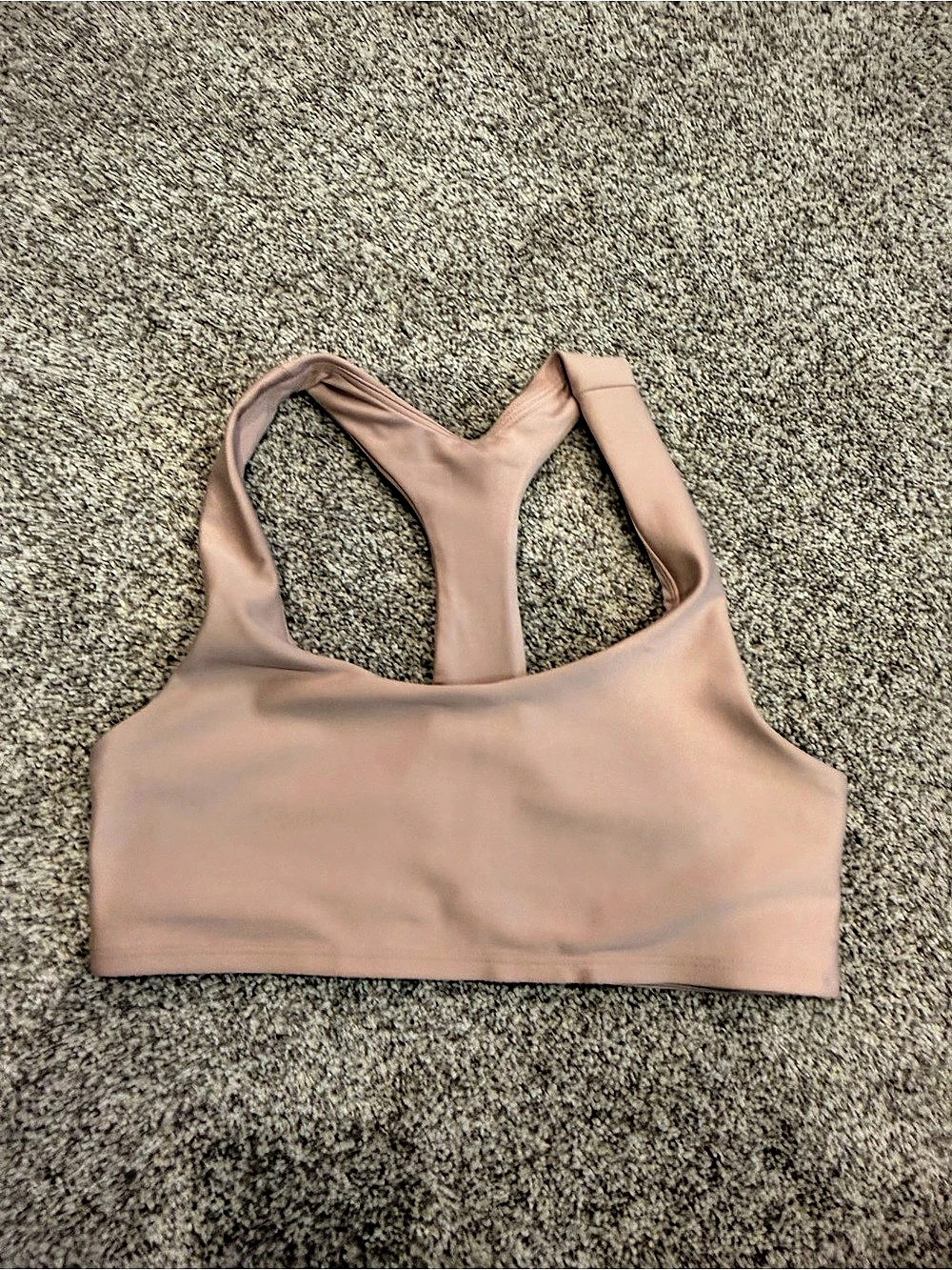 alo Pink Racerback Sports Bra Size Small - Picture 2 of 5